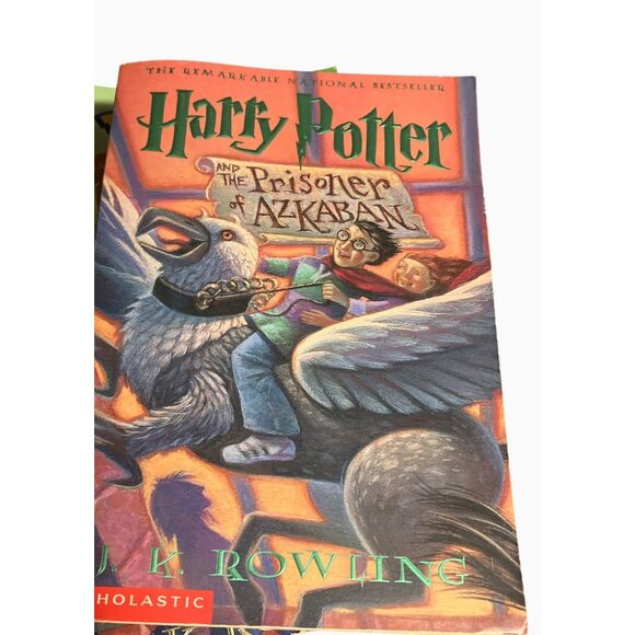 Harry Potter And The Prisoner Of Azkaban Paperback Book By J.K. Rowling Scholas - Picture 2 of 16